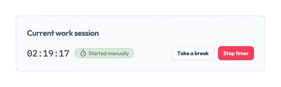 Current work session